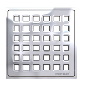 Classic Shower Pan Drain Cover and Tray – Polished Chrome